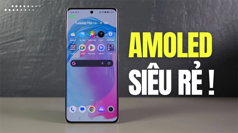 Màn hình AMOLED 120Hz trên điện thoại dưới 7 triệu